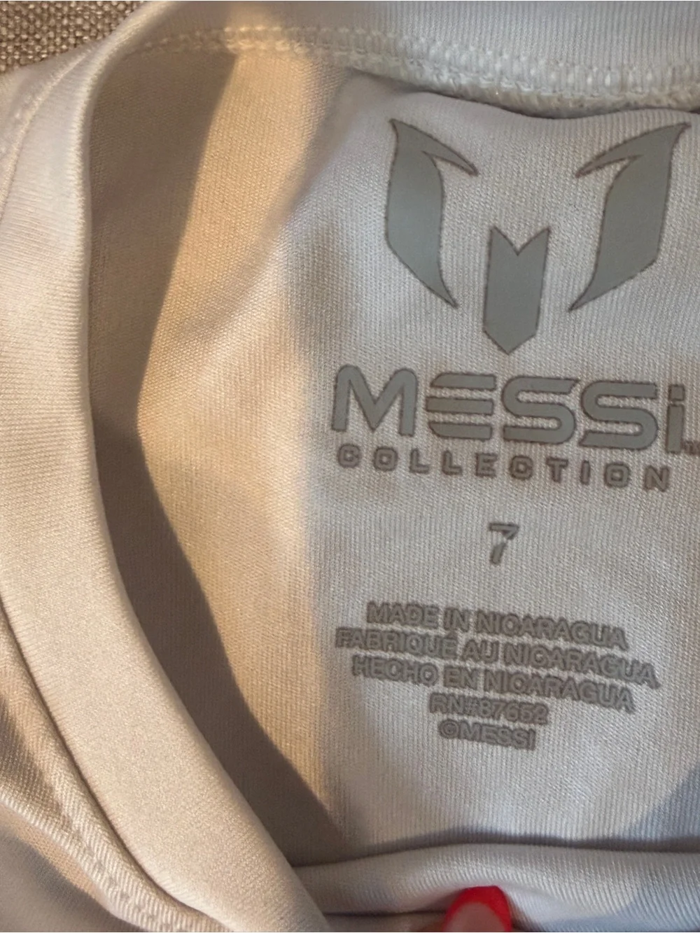 MESSI Set: Kids Matching T-shirt and Shorts, Size 7